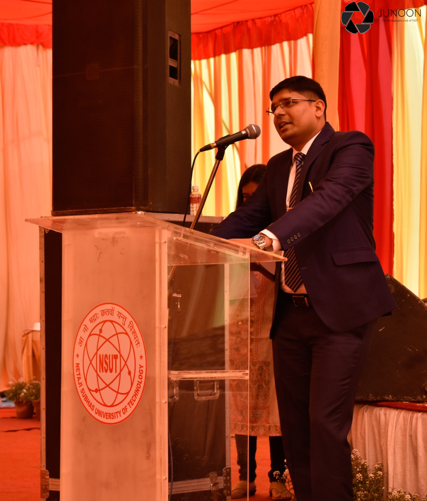 Sh. Naveen Jakhar (ITS), Alumni of NSUT